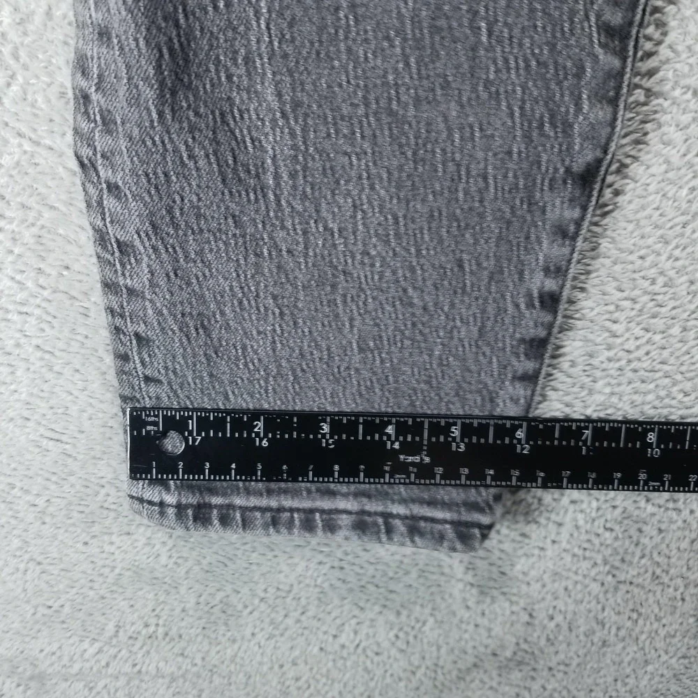 Madewell Jeans‎ Womens 28P Gray Mid Rise Perfect Vintage Charcoal Denim
